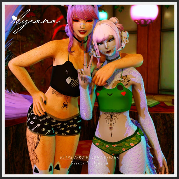 Catte &amp; Lizzer Girls